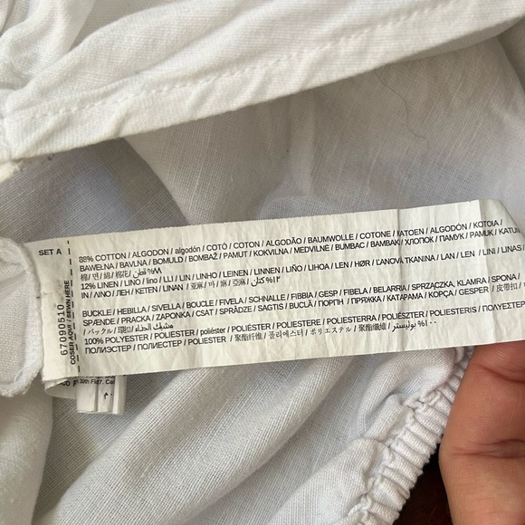 Mango White Boxy Short Sleeve T-Shirt - Picture 6 of 6